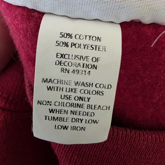 Vintage University of Denver Champion Sweatshirt Mens sz  M Red - Picture 10 of 10